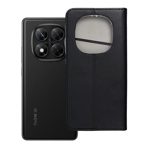 SMART CASE Custodia a libro per XIAOMI Redmi Note 14 PRO 5G / 14 PRO PLUS 5G nero