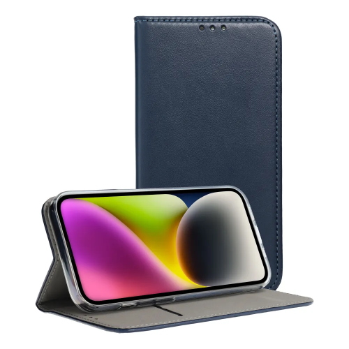 Custodia Flip Smart Magneto Case Libro blu per XIAOMI Redmi Note 14 PRO 5G / 14 PRO PLUS 5G