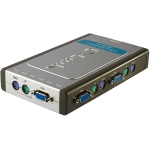 Switch mini KVM a 4 porte D-Link DKVM-4K
