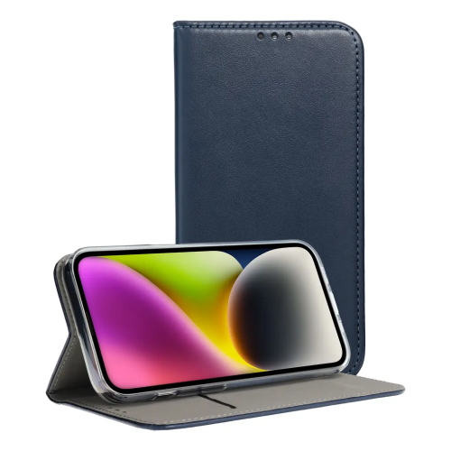 Custodia Flip Smart Magneto Case Libro Blu per XIAOMI Redmi Note 14C
