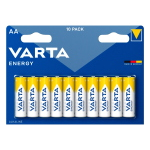 10 Batterie Stilo, AA, Mignon, 4106, LR6, LR06, MN1500, 1,5v Alkaline Varta Energy