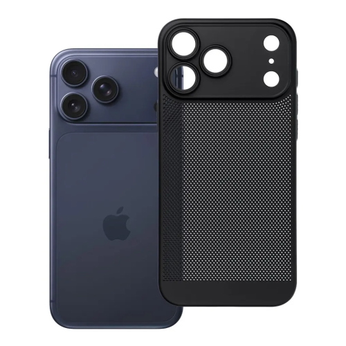 Custodia Case BREEZY per iPhone 17 Pro Max A3526 Nero