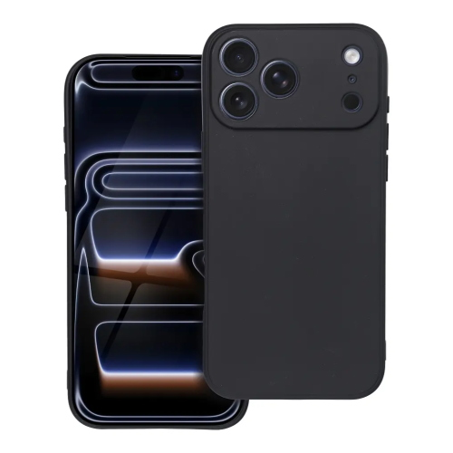 Custodia in TPU Nero Matte per iPhone 17 Pro Max A3526