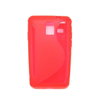 Custodia in TPU Bulk Red/Rosso per Samsung S7250D Wave M