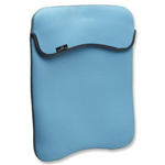 Second skin - Sleeve reversibile per Netbook, Tablet 10" Azzurro/Verde