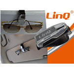 Accessorio Multifunzione Clip Molletta Porta Occhiali Carte ecc. Visiera Parasole dell'Auto Linq GL066A