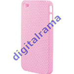 Cover in PVC Airhole Pink/Rosa x iPhone 4 (CPH-16) Keyteck