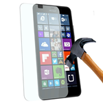 Pellicola Vetro Temperato GT, Microsoft Lumia 640, Glass Tempered 9H, Antigraffio Antiriflesso 