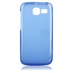Custodia in TPU Satinato Blu per Huawei Ascend Y535/Y535C/Y535D