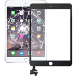 Ricambio PM3W Vetro + Touch screen Nero completo di IC Connector per Apple iPad Mini 3