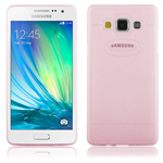 Custodia TPU Trasparente Trendy Brillantinata Rosa Samsung Galaxy A5 SM-A500