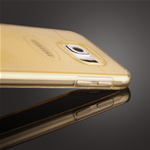 Custodia TPU Trasparente Trendy Brillantinata Oro Samsung Galaxy S6 SM-G920F