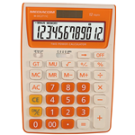 Calcolatrice elettronica a 12 cifre big size Orange o White-Grey Mediacom M-DC2711C