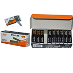 10000 PUNTI Metallici per spillatrice Cucitrici a Pinza 6 mm Tipo JOLLY Zenith Linq LI-6448