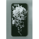 Custodia TPU Stampato Farfalla Skull Apple iPhone 6S / 6 Plus 5.5"