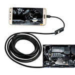 Endoscopio impermeabile Micro USB AN97 Foto Video Camera tubo con 6 LED 2mt Android e PC Diametro dell'obiettivo: 7mm
