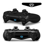 4 x Adesivo Sticker Decorazione Personalizzazione Cover Controller Console PS4 Pugno di Ferro