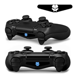 4 x Adesivo Sticker Decorazione Personalizzazione Cover Controller Console PS4 Skull Teschio