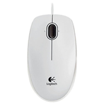MOUSE LOGITECH B100 WHITE FOR BUSINESS