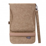 Custodia in MicroFibra Beige e Flap per Samsung P3100 Galaxy Tab 2 (7.0") P6200