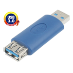 Adattatore Super Veloce USB 3.0 A Femmina a USB 3.0 A Maschio Blu