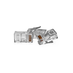 CONNETTORI TRASPARENTI RJ45 UTP VULTECH 50 PZ. 8P8C (SN21401)