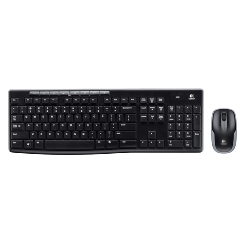 KIT WIRELESS MOUSE + TASTIERA LOGITECH MK270
