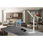 Lampada Bianca Led Scrivania/Tavolo Ricarica USB Smartphone/Tablet/SportCam Mediacom LED Desk Lamp M-LAMP1USB