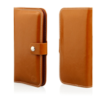 Custodia universale sacchetto portacarte per Smartphone da 4.0" a 4.7" camel