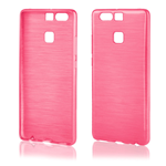 Custodia TPU Effetto Metallico Fucsia Huawei Ascend P9 Protettiva