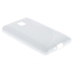 Custodia in TPU Bianco S-Line per LG E430 Optimus L3 II