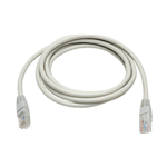 Cavo di Rete Patch Cord UTP Cat ,5E 2 metri grigio Eternet RJ45