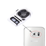 Ricambio Copriobiettivo Lente Fotocamera Argento Samsung Galaxy S7 SM-G930F
