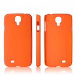 Custodia in PVC Gommato Arancione per Sony Xperia E C1504 / 1505