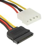 Cavo alimentazione da Molex a Sata Serial Ata 15cm