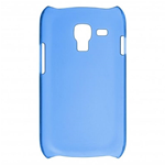 Custodia in PVC Blu Trasparente Ultrasottile per HTC One X S720e