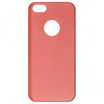 Custodia in PVC Rosso Trasparente Ultrasottile per Nokia Lumia 610