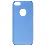 Custodia in PVC Blu Trasparente Ultrasottile per Nokia Lumia 610