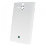 Custodia in PVC Bianco Trasparente Ultrasottile per Sony Ericsson St25i / Xperia U