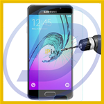 PELLICOLA IN VETRO TEMPERATO NERO PER SAMSUNG GALAXY A3 2016 PIXY PVT0009