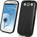 Custodia in TPU Nero Lucido per Samsung Galaxy Core i8260