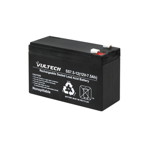 Accumulatore Batteria al piombo Ermetica 12V 7Ah GS-7AH Vultech Antifurti UPS Gruppi di Continuità