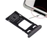Ricambio Porta Nano Sim Card Vassoio/Tray Sony Xperia X (Mono SIM) + Slot Micro SD Nero Grafite