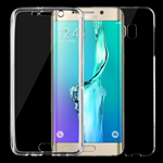 Custodia TPU Ultrasottile Trasparente Fronte/Retro Samsung Galaxy S6 Edge + SM-G928F Ultra Protettiva