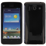 Custodia in TPU Nero Lucido per Huawei G510 / U8951