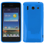 Custodia in TPU Blu Lucido per Huawei G510 / U8951