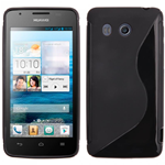 Custodia in TPU Nero S-Line per Huawei Ascend G520 / G525