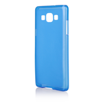 Custodia in TPU Satinato Azzurro per Samsung Galaxy A3 SM-A300
