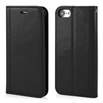 Custodia Flip Case Libro Elegance per iPhone 7 / 8 4.7" Nero