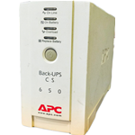 UPS APC BACK-UPS CS 650 CS650, CON BATTERIA, USATO FUNZIONANTE (TESTATO) 